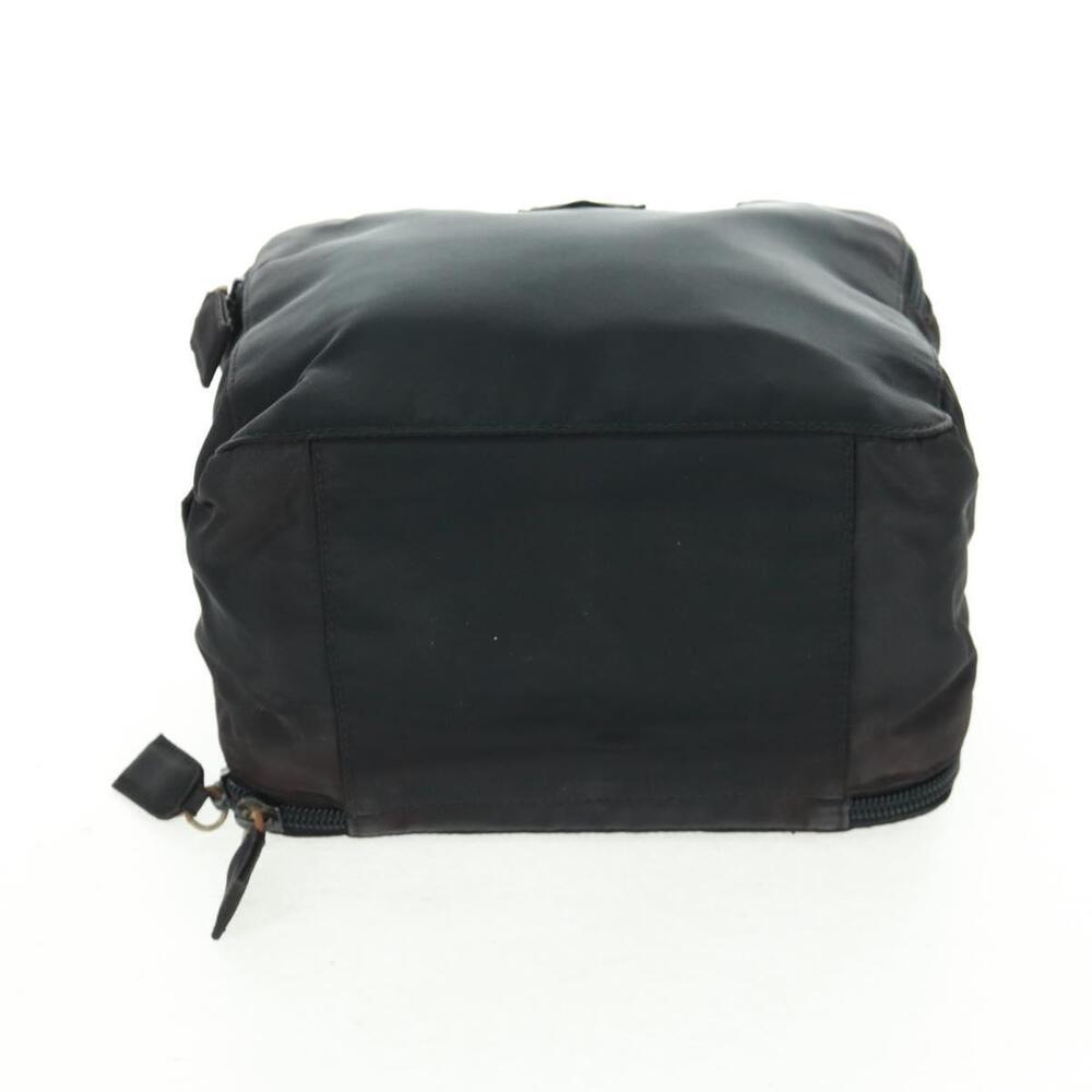PRADA Hand Bag Nylon Black Silver Auth 161692 - Picture 5 of 16